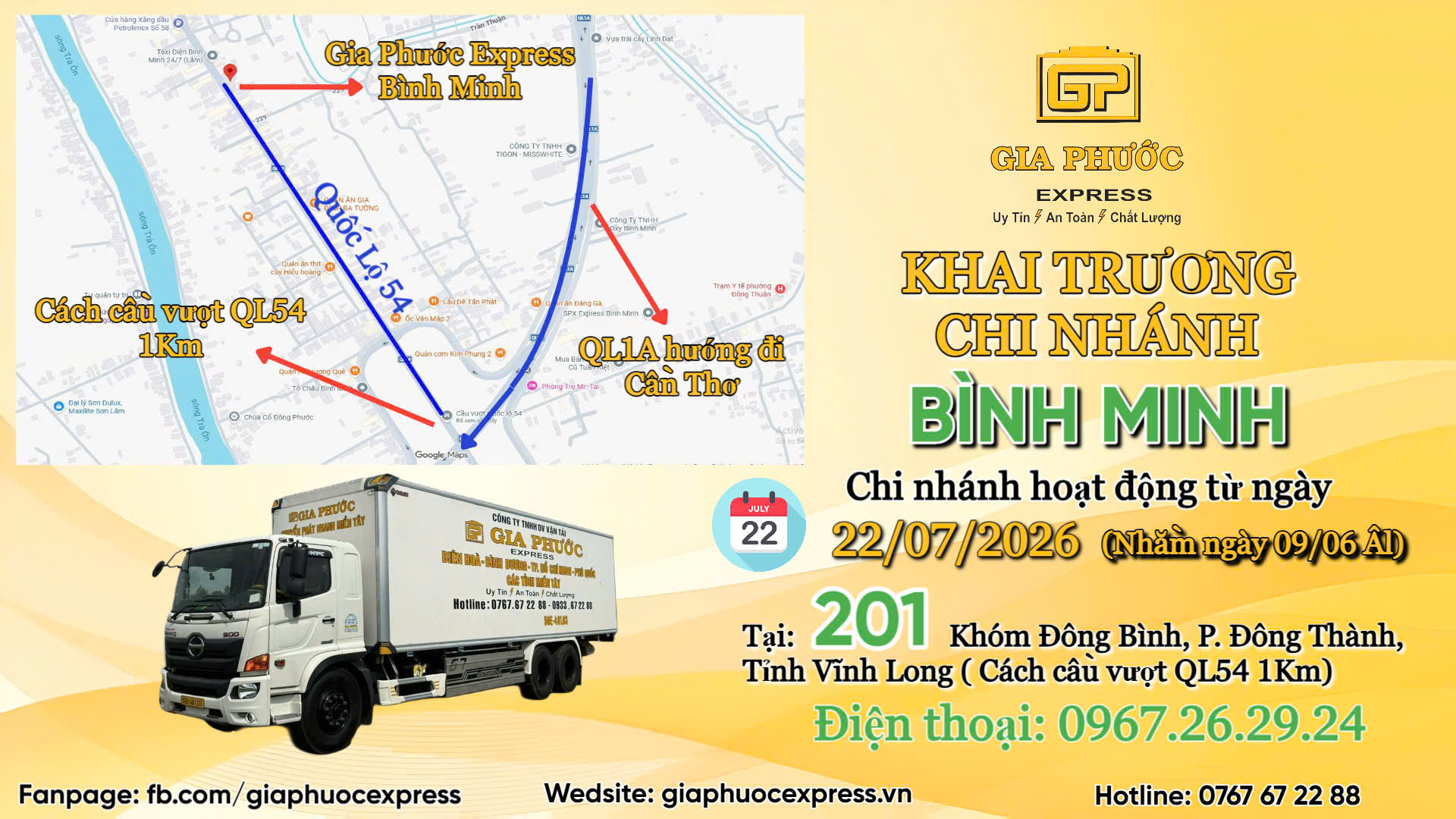 Gia Phước Express BÌNH MINH