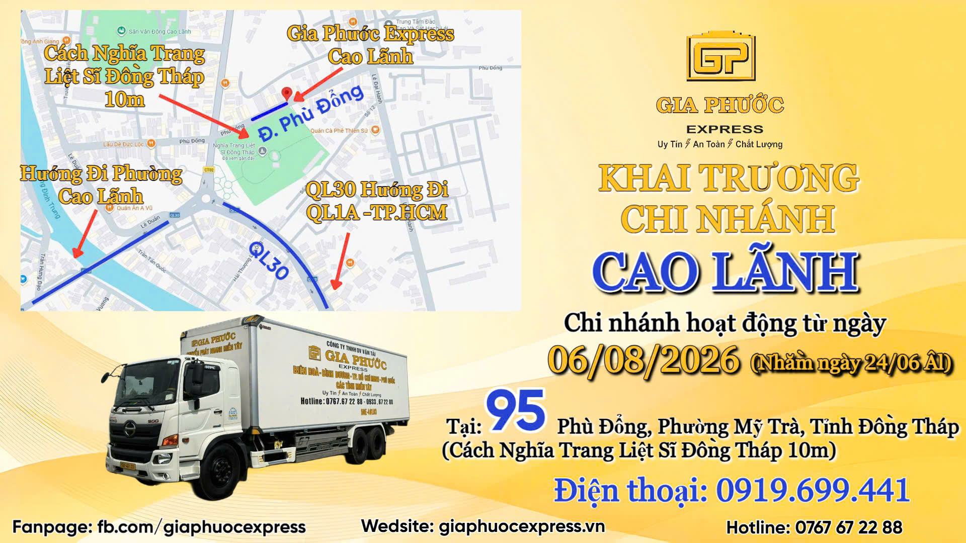 Gia Phước Express CAO LÃNH
