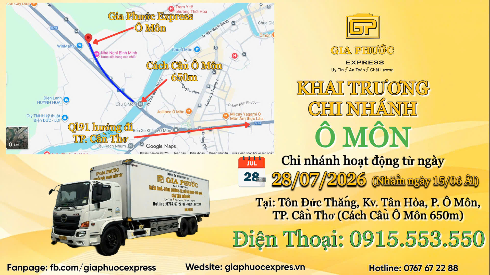 Gia Phước Express Ô MÔN