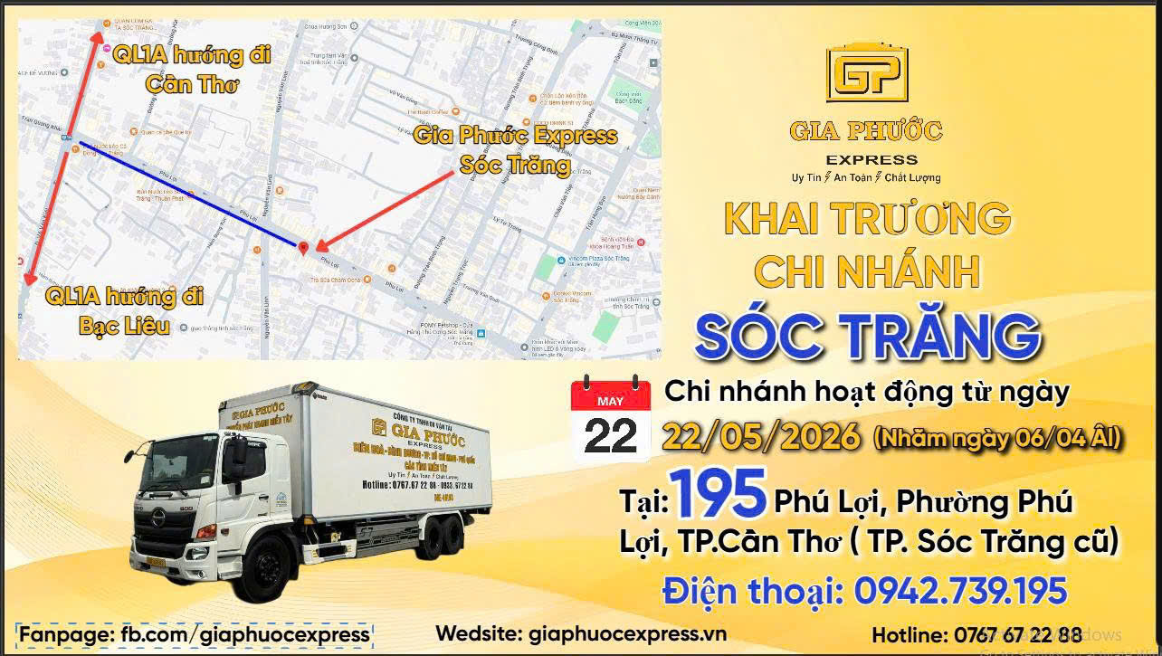Gia Phước Express Sóc Trăng